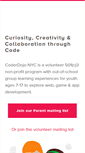 Mobile Screenshot of coderdojonyc.org